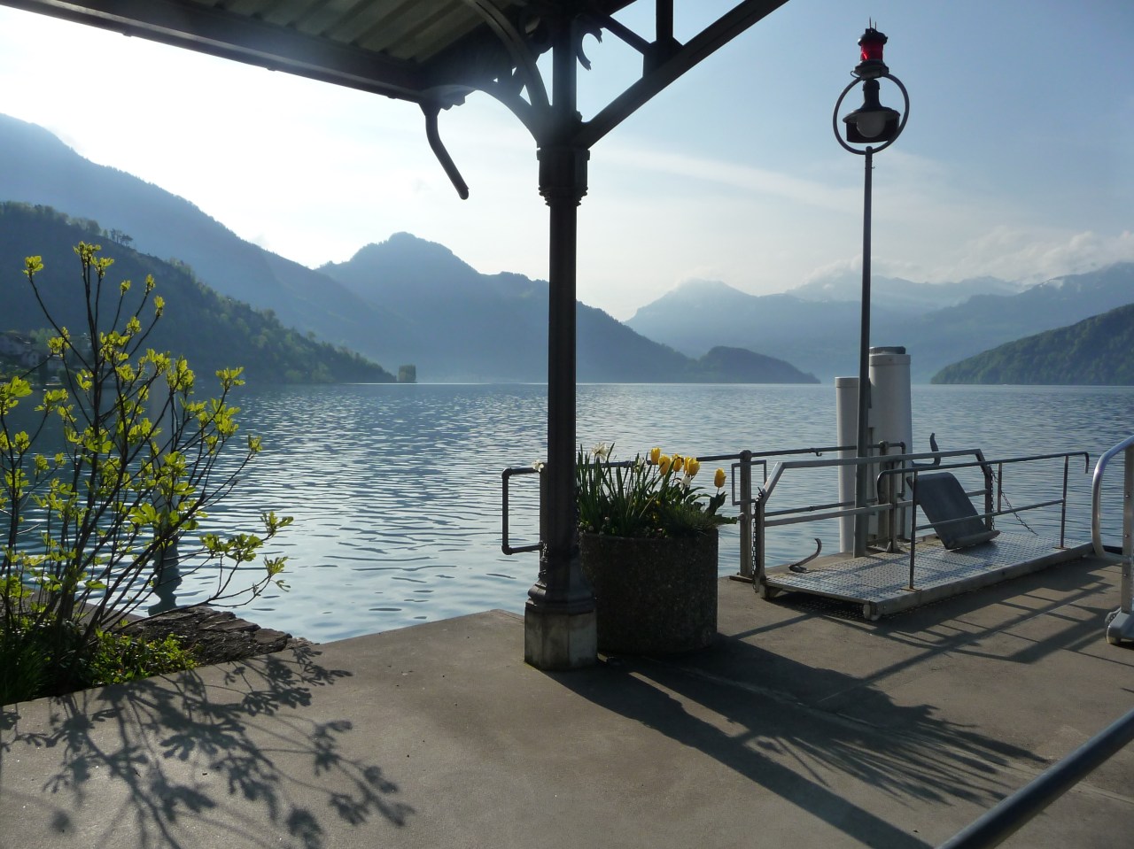 Weggis Quay Switzerland