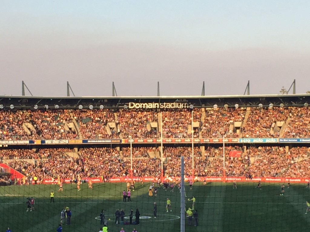 Domain Stadium Subiaco Western Australia AFL Preliminary Final 2015