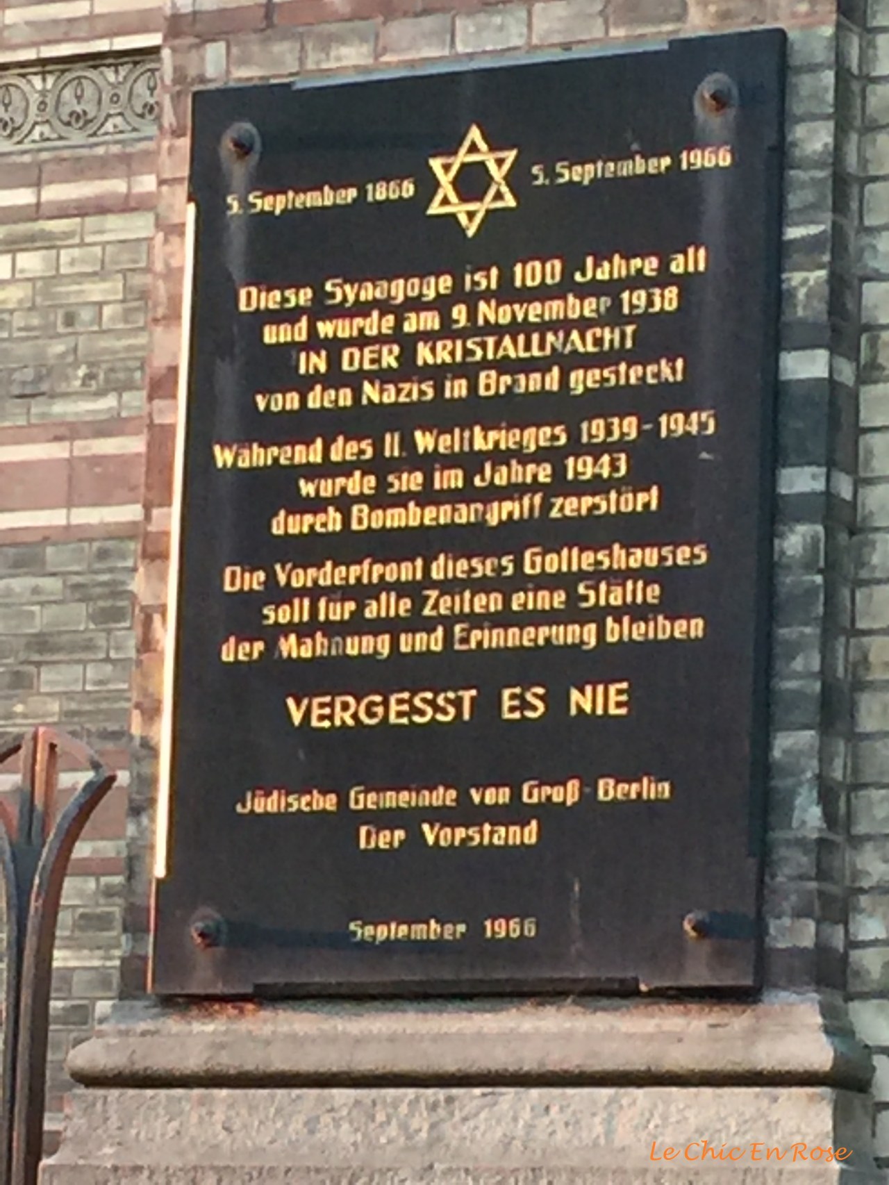 New Synagogue Oranienburger Strasse Berlin